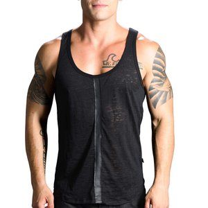 Andrew Christian Burnout Tank Top #2675 US Medium